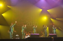 大人の魅力たっぷりの歌声を響かせたゴスペラーズ。