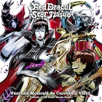 正体不明のバンパイアバンドRed Dracul Scar Tissue、通称レックルの2ndアルバム「Fantezie muzicala de curcubeul vietii（Fantasia of Life Stripe～Bloody Remix～）」ジャケット。