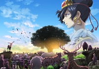 写真は「手塚治虫のブッダ　－赤い砂漠よ！美しく－」キービジュアル。　(C)2011「手塚治虫のブッダ」製作委員会