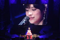 今週の人気の画像8位は「『完全燃焼しました！』娘。亀井ジュンリン卒業コンサート」より、亀井絵里。