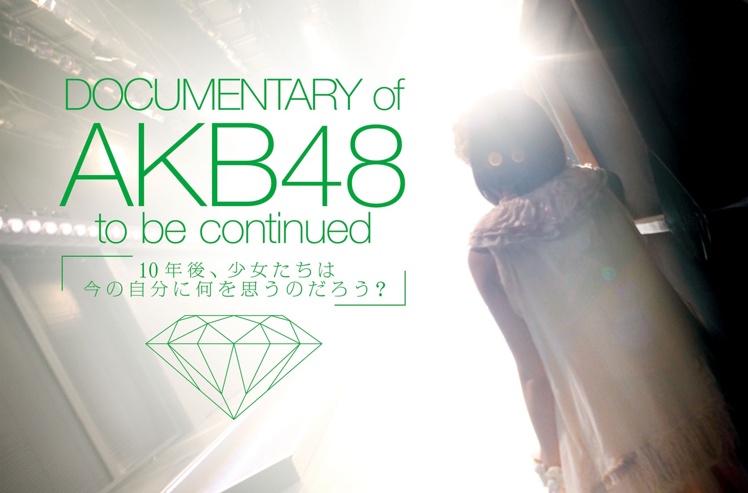 映画は劇場公演の模様や個人密着映像でメンバーの素顔に迫る120分の作品に仕上がっている。(C)「DOCUMENTARY of AKB48」製作委員会