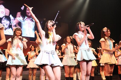 「SKE48 汗の量はハンパじゃない」神戸公演の様子。（写真提供：株式会社ピタゴラス・プロモーションSKE48運営事務局）