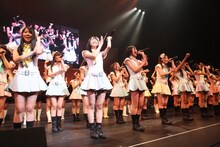 「SKE48 汗の量はハンパじゃない」神戸公演の様子。（写真提供：株式会社ピタゴラス・プロモーションSKE48運営事務局）