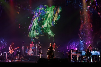 写真は「Lily Chou-Chou 2010.12.15 Live“エーテル”」の模様（Photo by Yoshie Tominaga）。