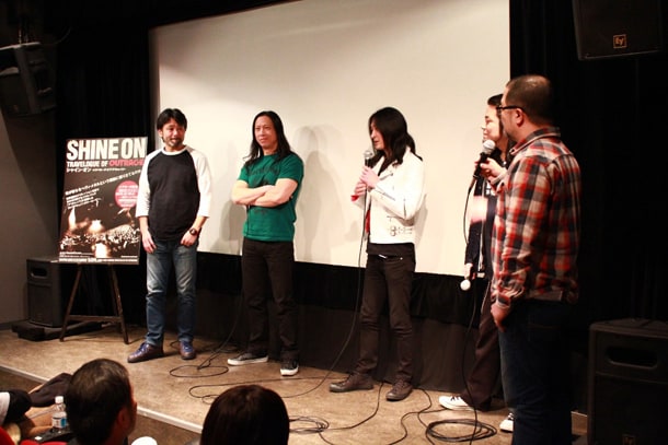 舞台挨拶の模様。(c)Hajime Doi