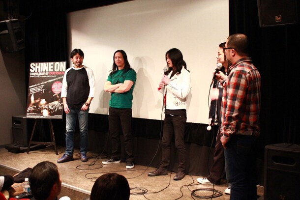 舞台挨拶の模様。(c)Hajime Doi