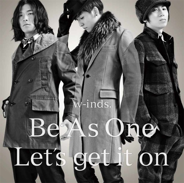 「Be As One / Let's get it on」通常盤ジャケット