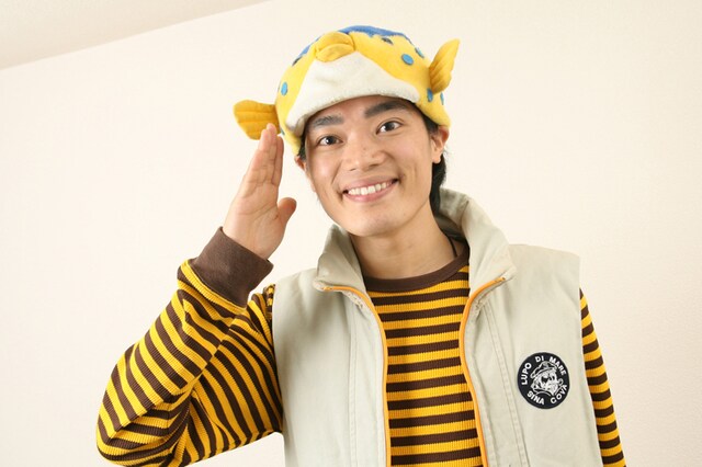 いつも元気なさかなクン。