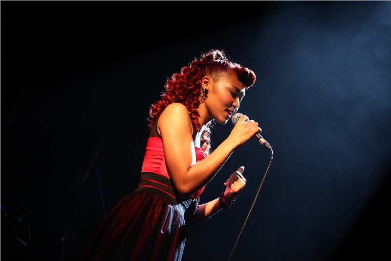「PRIVATE XMAS PARTY with Crystal Kay」の模様。（Photo by 平沼久奈）