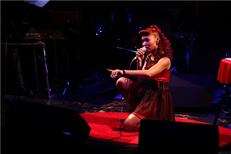 「PRIVATE XMAS PARTY with Crystal Kay」の模様。（Photo by 平沼久奈）
