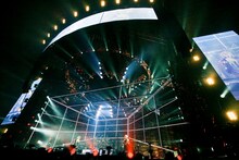 the GazettE、12月26日東京ドーム公演の模様。