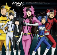 写真は「栗山レンジャー＆カラーレンジャー」ワイドキャップステッカー。