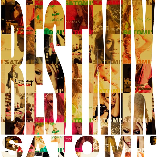 写真は「SATOMI' BEST MIX mixed by DJ KENKAIDA」ジャケット。