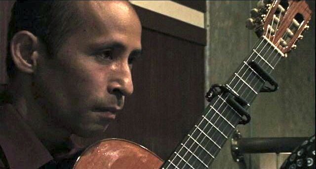 映画「庭にお願い」のワンシーン。