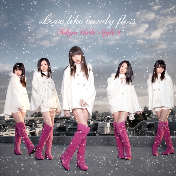 写真はニューシングル「Love like candy floss」CD+DVD仕様の初回限定盤ジャケットA。