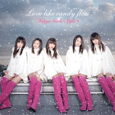 シングル「Love like candy floss」CD+DVD仕様（ジャケットC）のジャケット。