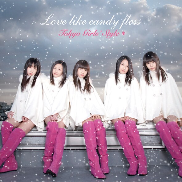 シングル「Love like candy floss」CD+DVD仕様（ジャケットC）のジャケット。