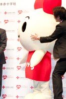 献血推進キャラクター・けんけつちゃん。