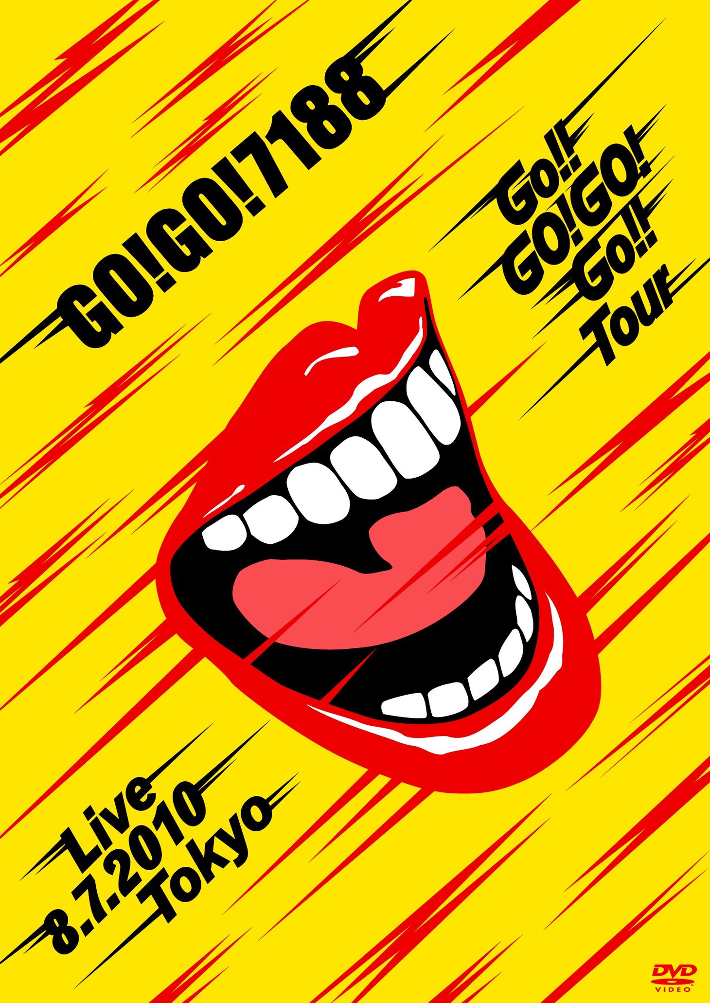 写真はDVD「“Go!!GO!GO!Go!! Tour” Live 8.7.2010 Tokyo」ジャケット。
