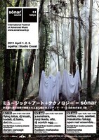 「SonarSound Tokyo」フライヤー