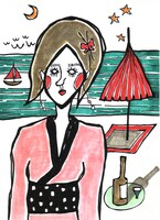 2008年7月20日の「感謝的 解体ヨエコ ツアー」最終公演を最後にアーティスト活動を“廃業”した倉橋ヨエコ。