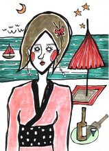 2008年7月20日の「感謝的 解体ヨエコ ツアー」最終公演を最後にアーティスト活動を“廃業”した倉橋ヨエコ。