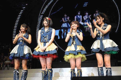 突如SHIBUYA-AXのステージに現れたNot yet。