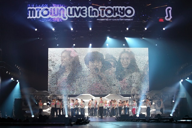 「SMTOWN LIVE in TOKYO」の様子。