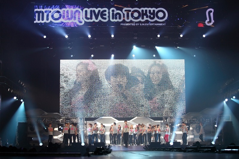 「SMTOWN LIVE in TOKYO」の様子。