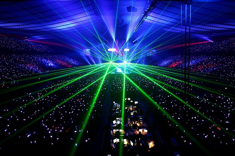 「SMTOWN LIVE in TOKYO」会場内の様子。