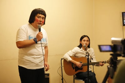 “大阪からの生中継”時の様子。