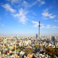 東京都台東区台東区の町並み。
