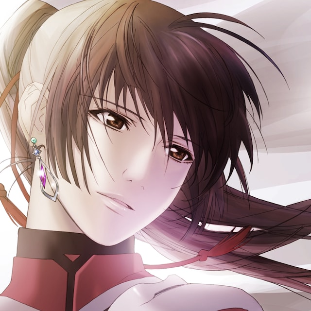 アルバム「劇場版マクロスF～サヨナラノツバサ～ netabare album the end of "triangle"」のジャケットを飾るのはパイロットの早乙女アルト。