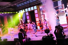 SKE48によるミニライブの様子。