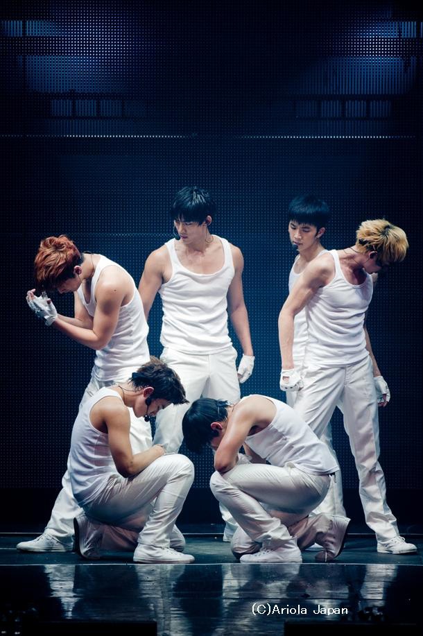 2PMのライブ写真。