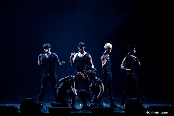 2PMのライブ写真。