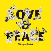 2月16日に発売されるニューシングル「LOVE & PEACE」ジャケット。