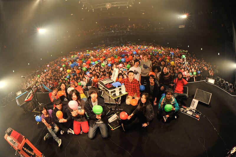 イベントのラストに撮影された記念写真（撮影：古渓一道）