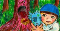 絵本「ブーアの森」原画