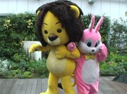 エスエス製薬のピョンちゃんを訪問したときの様子。