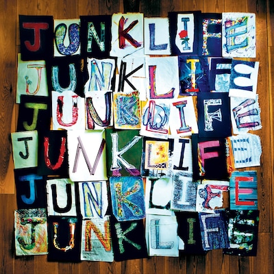 長澤知之の独特のセンスが発揮されたアルバム「JUNKLIFE」ジャケット。