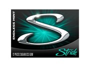写真は「ストライド」ENDLESS MINT味パッケージ。