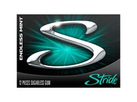 写真は「ストライド」ENDLESS MINT味パッケージ。