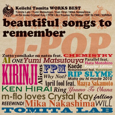 写真はアルバム「冨田恵一 WORKS BEST ～beautiful songs to remember～」通常盤ジャケット。