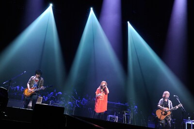 写真は「いきものがかりの みなさん、こんにつあー!! 2010 ～なんでもアリーナ!!!～」横浜アリーナ公演の模様。