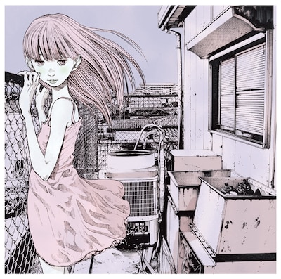 浅野いにおが描き下ろした「アポリア」ジャケットイラスト。