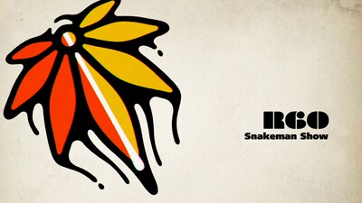 「R60 スネークマンショー」ロゴマーク。