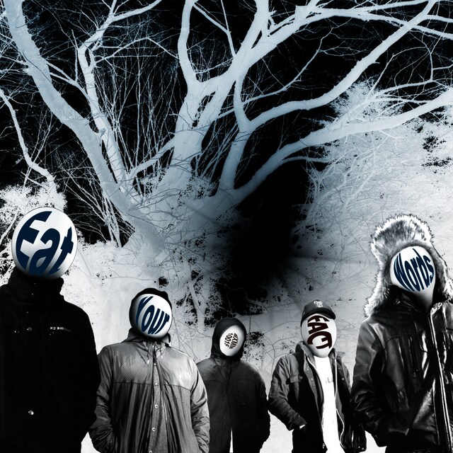 FACTのミニアルバム「Eat Your Words」ジャケット。