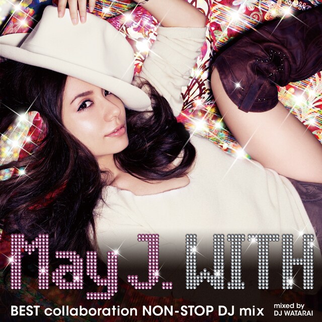 アルバム「WITH ～BEST collaboration NON-STOP DJ mix～」CD盤ジャケット。