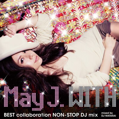 アルバム「WITH ～BEST collaboration NON-STOP DJ mix～」CD＋DVD盤ジャケット。